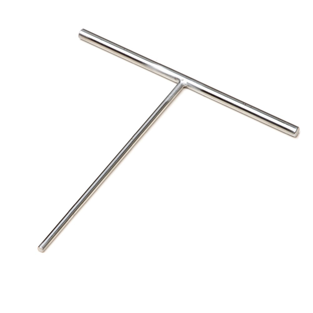 Echaprey Stainless Steel T-shape Crepe Pancake Maker Durable Professional Batter Spreader Large Size (B)