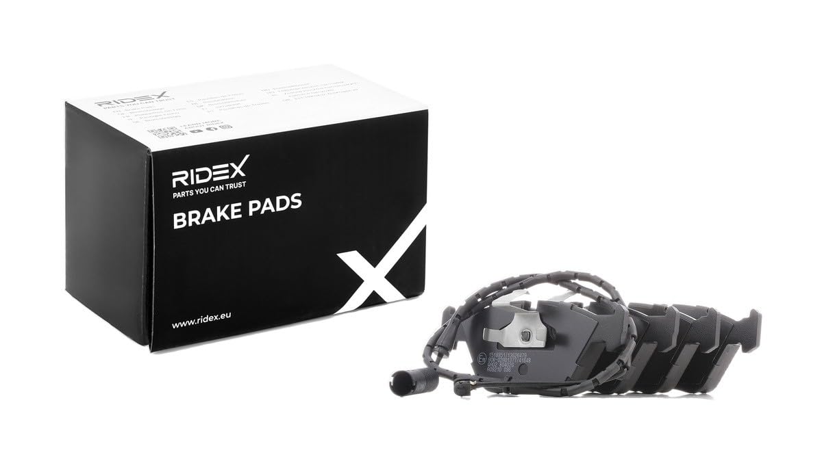 Zestaw Klocków Hamulcowych RIDEX 402B1312 przód Kompatybilny z BMW 5 Sedan E39 5 Touring E39