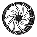 Performance Machine Supra Platinum Cut Rear Wheel 18x4.25 ABS 1253-7809R-SUP-BMP