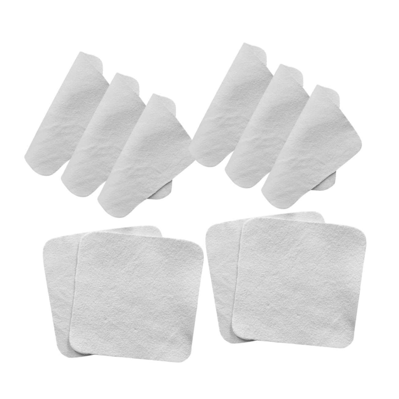 SHERCHPRY Panno Ultra Detergente Kit di Pulizia Salviette Umidificate Salviette Gettabili Detergente per Gioielli Collane di Perle Detergente per Oro Pendenti Gemme Spolverini per La