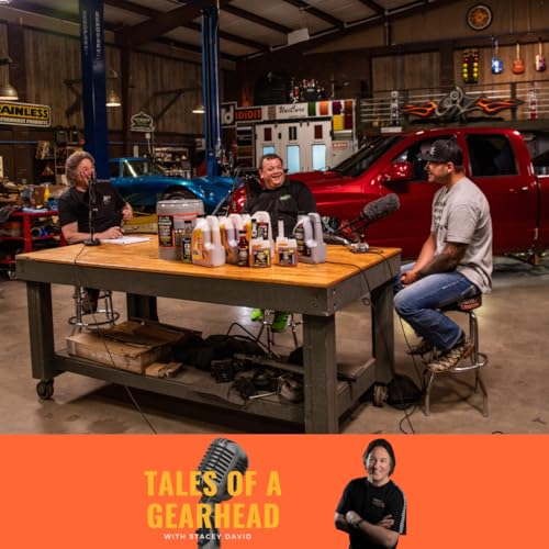 Garrett Niss with Kyle Fischer of Hot Shot's Secret + Kai Smith of Mid-Tenn Media Blasting