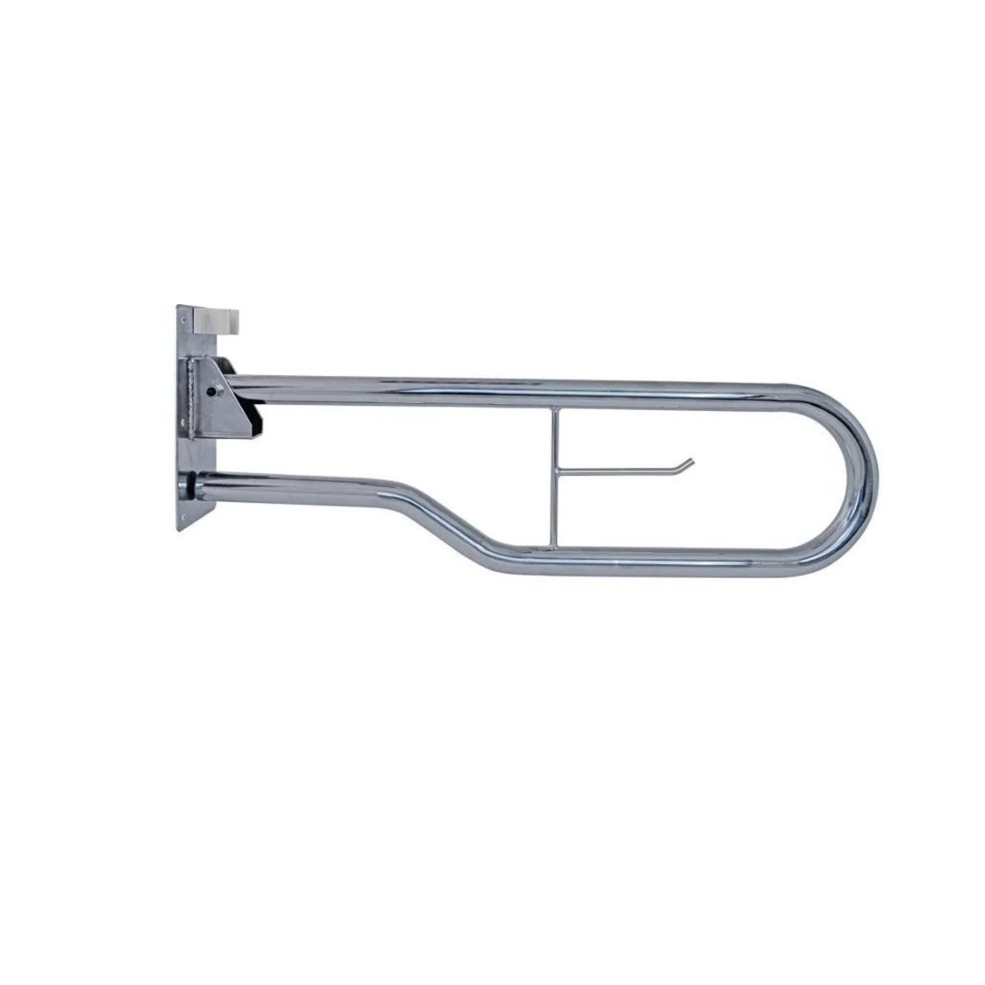 Barra Baño Minusvalido. Asidero Baño. Barra Minusvalidos WC. Barra de Agarre Para Baño.Barra abatible 74cm. Agarraderas Baño Para Mayores. Barra Abatible Acero Cromado.