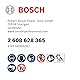 Bosch Accessories Professional 1x Hohlkehlenfräser Standard for Wood (für Holz, Radius 12mm, Arbeitslänge 15.6mm, Ø Schaft 8 mm, Zubehör Fräsen)