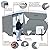 Classic Accessories Over Drive PolyPRO3 Deluxe Travel Trailer/Toy Hauler Cover, Fits 20'-22' RVs, RV Cover, Camper Cover, Travel Trailer Cover