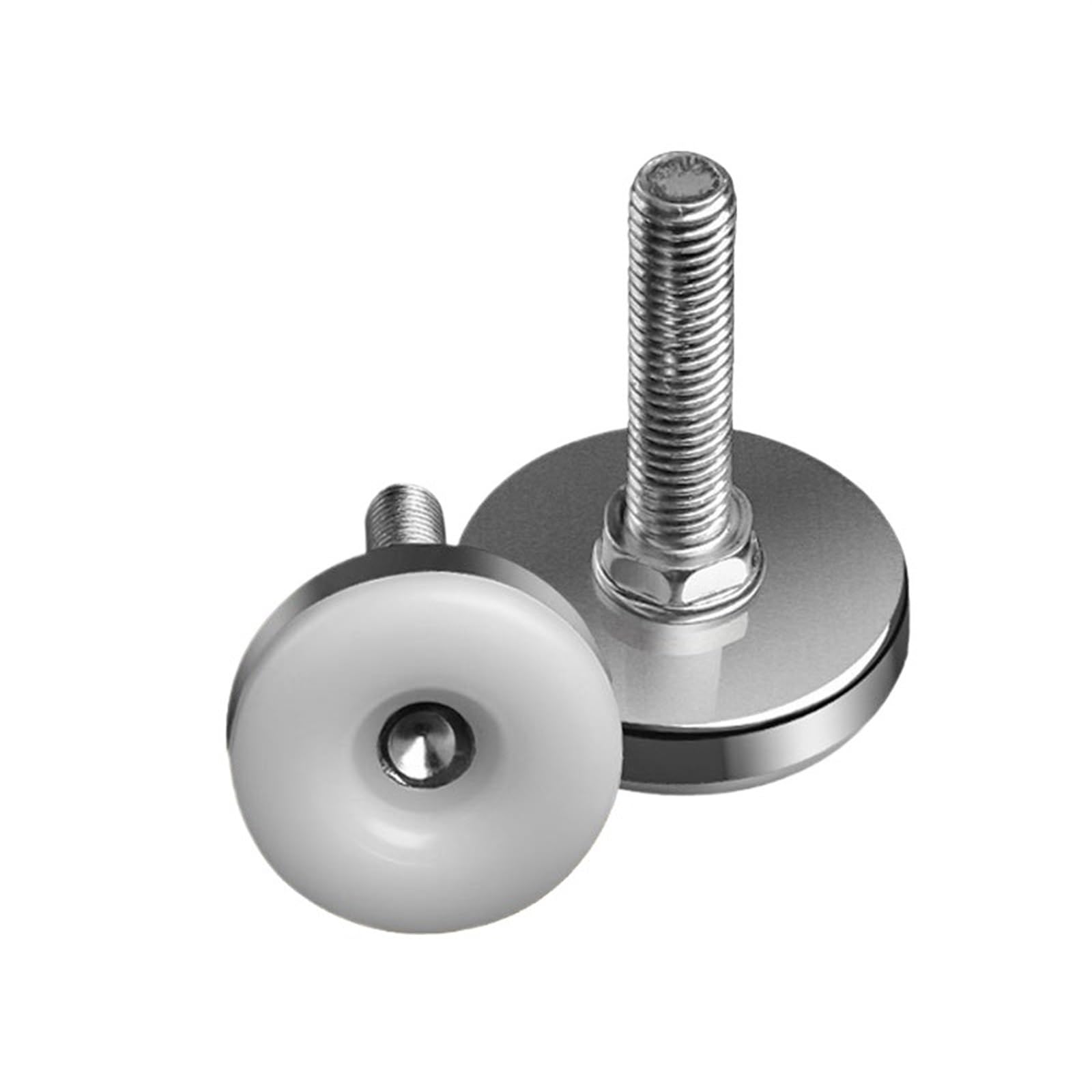 Piede Di Livellamento Regolabile Piedini regolabili for mobili in acciaio inossidabile, piedini livellatori in nylon, for divani, tavoli, sedie, armadi, banchi da lavoro(20 Pcs,35xM8x20mm)