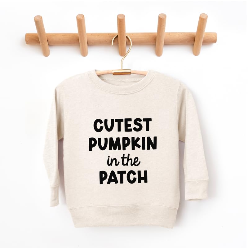Bump and Beyond Designs Boys and Girls Halloween Sweatshirt, Cutest Pumpkin in The Patch4