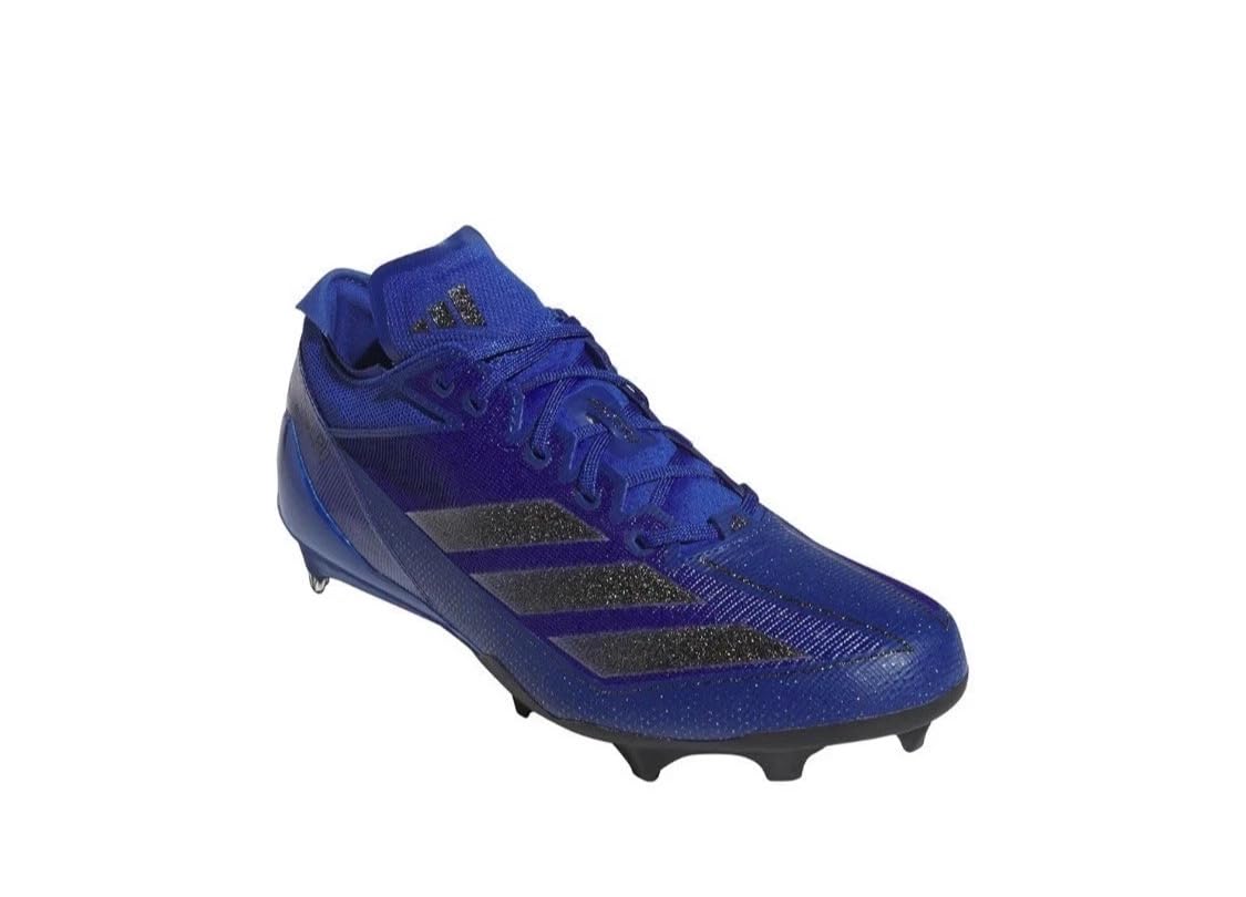 adidas Mens Adizero Electric American Football Sneakers Shoes - White