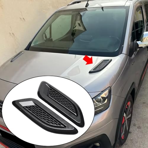 Prise d'air de capot pour Ford Focus accessoire calandre décoratif brillant