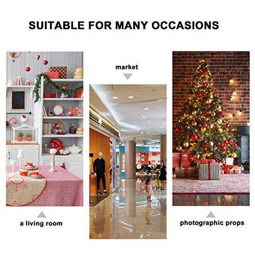 Enfeites de rena Amosfun de Natal com rena de pelúcia, decorações de rena, enfeites de árvore de Nat