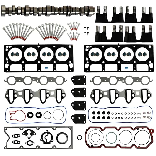 Afmdod 5.3 Engine Camshaft Lifters Kit With Mls Head Gasket Bolts Fit For Che...