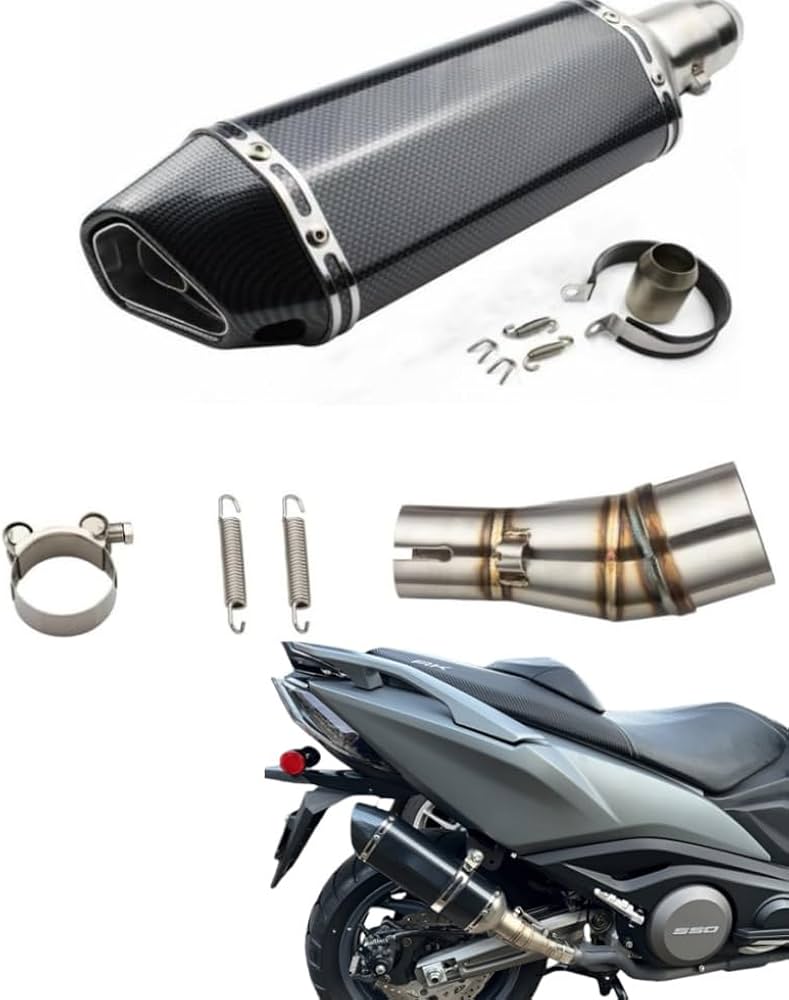 Amazon | Willthinleye スリップオンマフラー バイクサイレンサー