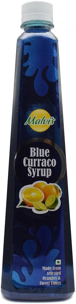 Malvis Blue Curraco Syrup,750 ml(New)