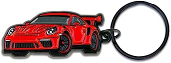 SR1 Performance GT3 RS Keychain for Porsche 911 - Special Edition Exotic Car Key Chain