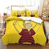 housse de couette bart simpson TAILLE:Cette parure de lit décorative ne contient pas de couette ou de couette. Petit (1 housse de couette 135 x 200 cm, 1 taie d'oreiller 50 x 75 cm), taille moyenne (1 housse de couette 200 x 200 cm, 2 taie d'oreiller 50 x 75 cm), taille grande (1 housse de couette 220 x 240 cm, 2 taies d'oreiller 50 x 75 cm)