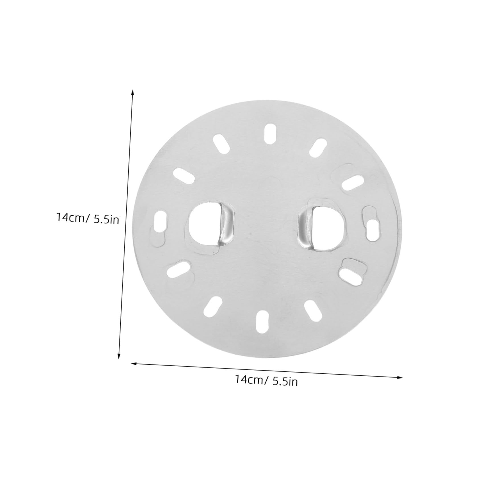 UTHCLO Induction Hotplate Adapter Stainless Steel Heat Diffuser Efficient Cooking Heat Plate