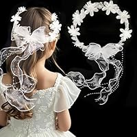 Haarkranz Kommunion,Haarschmuck Hochzeit Kopfschmuck,Stirnband Kommunion Haarkranz,Haarschmuck Erstkommunion