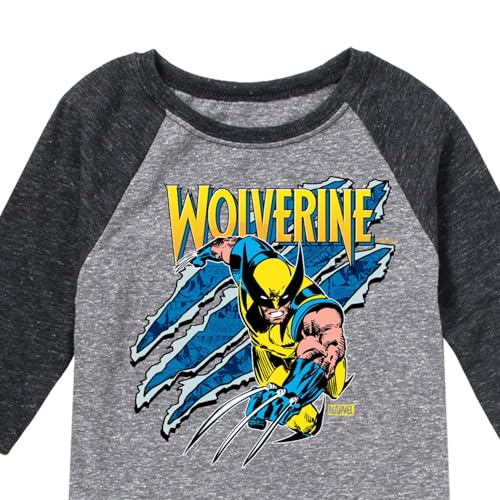 Marvel Wolverine - Slash - Toddler and Youth Raglan3