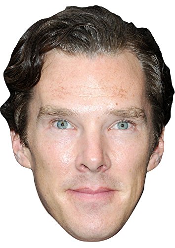 BENEDICT CUMBERBATCH JB Actor Movie Tv Celebrity Cardboard Party Face Mask Fancy Dress
