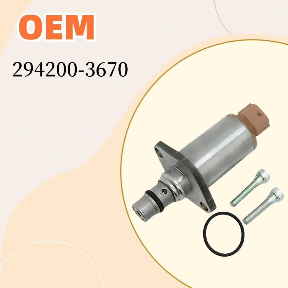 294200-3670 Common Rail Fuel Injection Pump Suction Control Valve SCV Valve Fits for Isuzu 6HK1 Hino J08