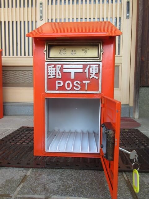 郵便差出箱2号ポスト 郵便ポスト 鍵有り 郵便ポスト ポストレトロ 戦後復興