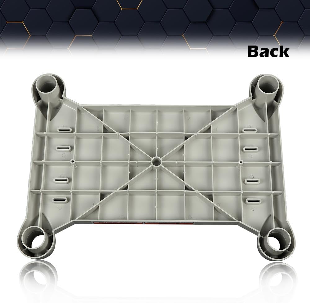 PIT66 Products Platform, Compatible with Above Ground BiltMor Swimming Pool Step Grey