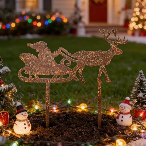 LWLWA Rost Deko für Garten, Rostdeko Gartendeko, Gartendeko Rost für...