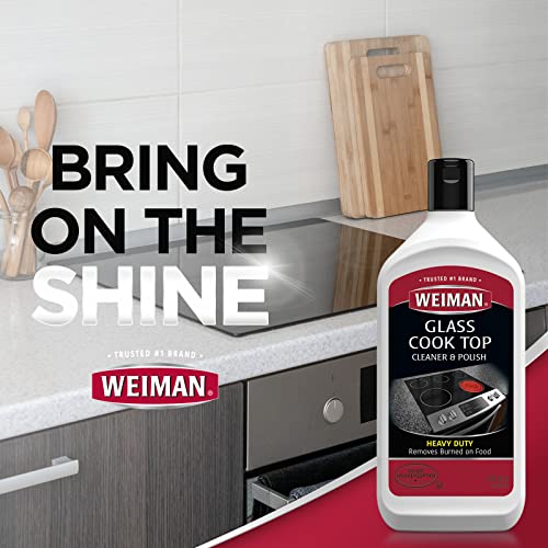 Weiman 137 Non-Abrasive, No Scratch Induction Glass Ceramic Stove Cooktop Heavy Duty Cleaner And Polish thumb #5