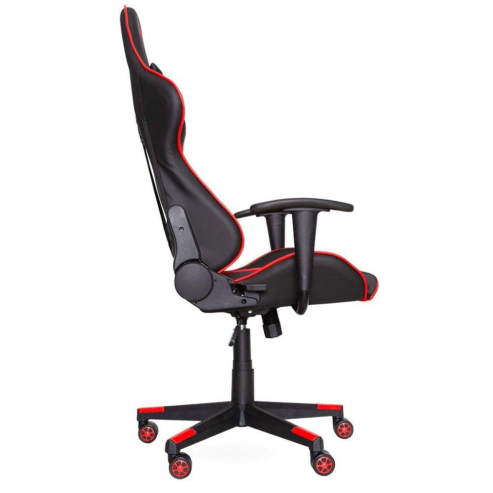 Cadeira Gamer Dazz Prime-X Com Apoio de Braço - Preto/Vermelho