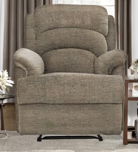 Image of Elegant Recliner Sofa 1 Seater - Supreme Comfort, Durable Manual Recliner Chair Design, and 5-Year Warranty for Reliability