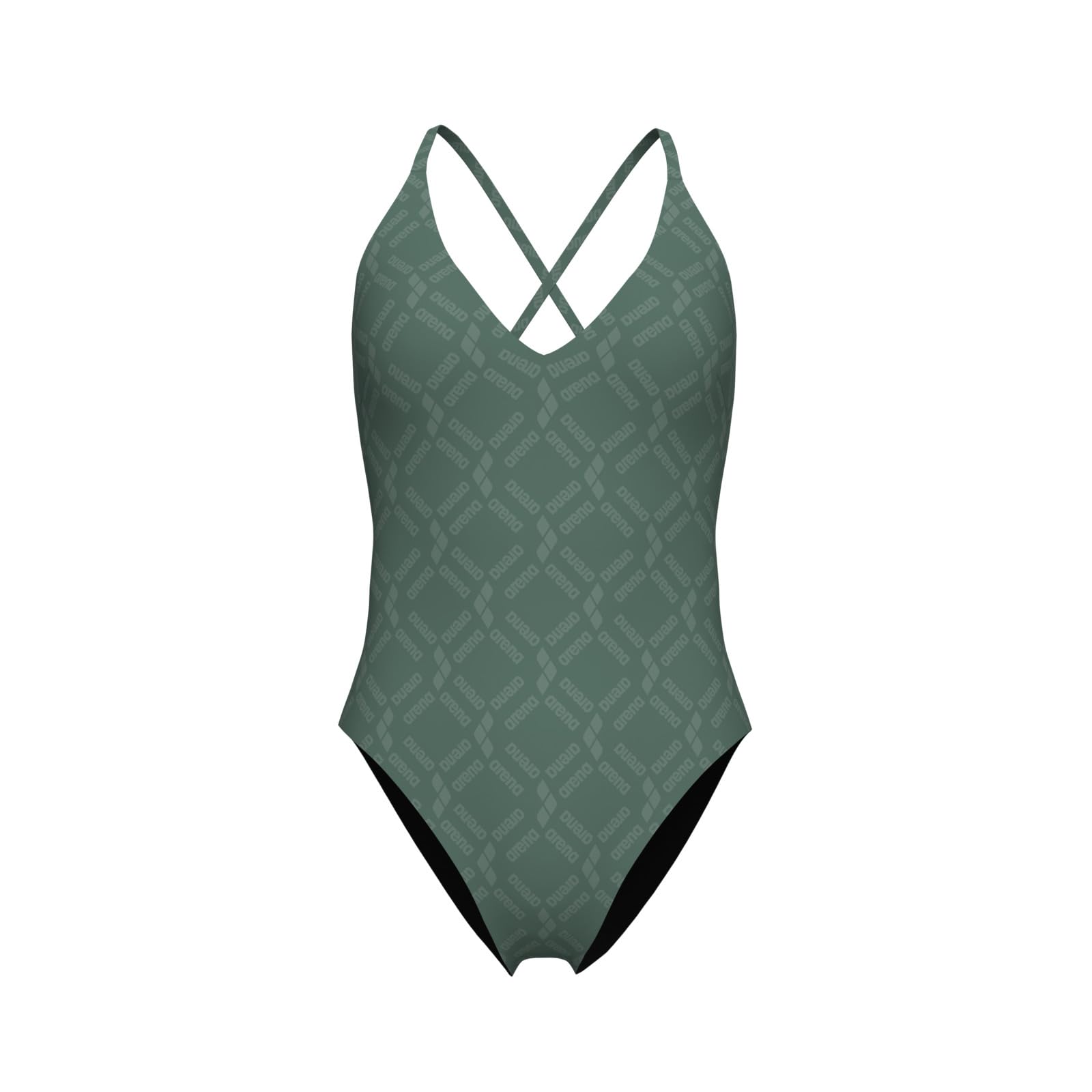 Arena Damen Women's Arena Losange Graphic Swimsuit One Piece Swimsuit (1er Pack)