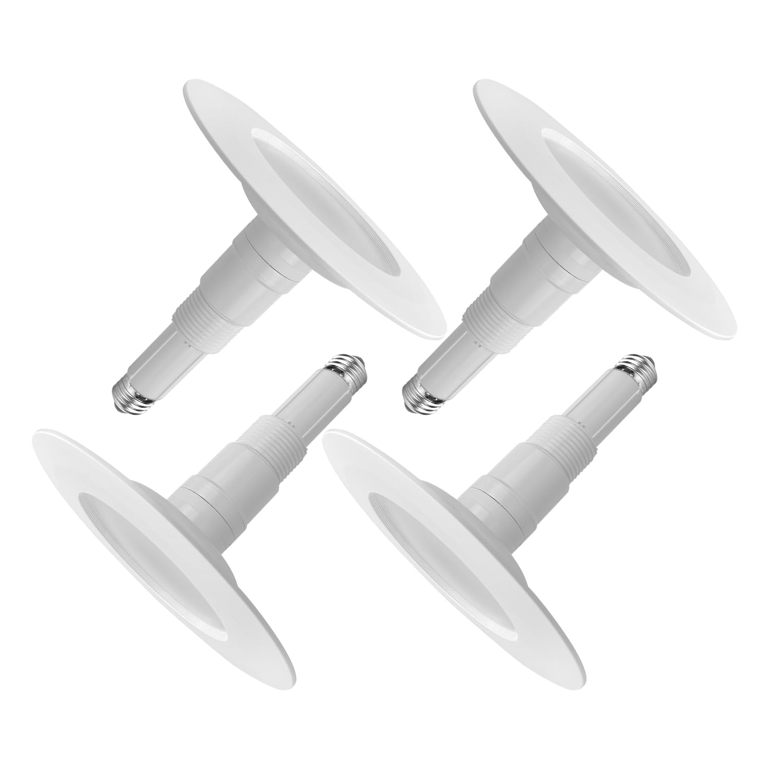 Photo 1 of Jolux 4-Pack 5/6 Inch Retrofit LED Recessed Lighting