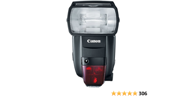 Canon 佳能相機 US Canon 佳能改善性能 Speedlite 600EX II-RT,黑色 (1177C002)