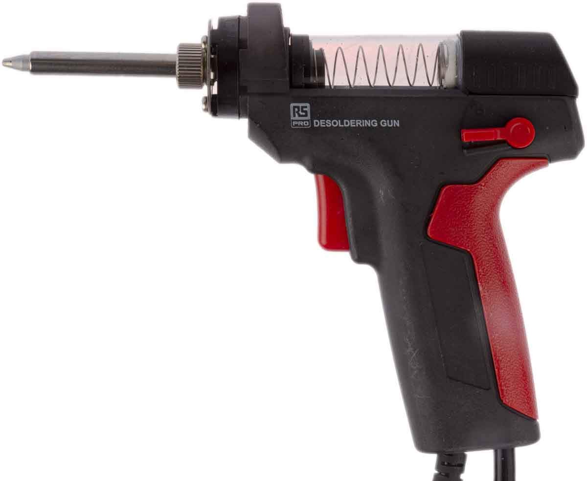 RS PRO 5SS-331N-DG-RS Pistola dissaldante 90W Tipo F – Spina di protezione tipo G – UK 3 poli