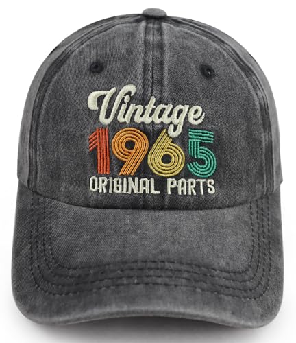 Image of 90th 80th 70th 60th 50th 40th 30th Birthday Gifts for Men Women, Vintage 1935 1945 1955 1965 1975 1985 1995 Hat