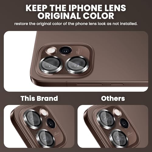 Image of FIRST MART Black Camera Ring Guard Protector for Oppo Reno 15 Pro | Tempered Glass with Metal Alloy Rings, HD Clear, Scratch Resistant, Case-Friendly | Pack of 1