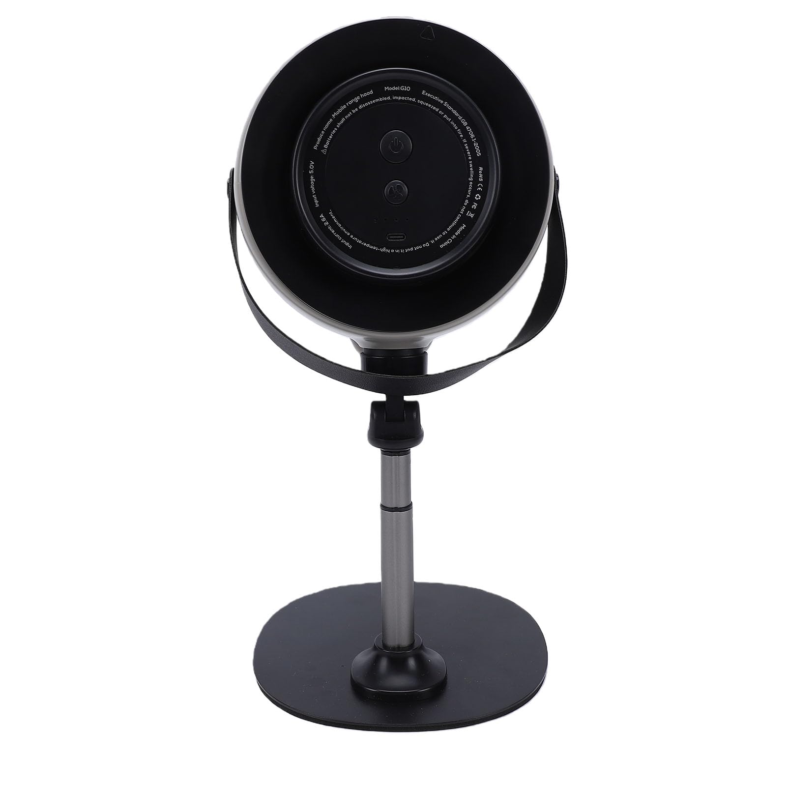 Mini Extractor de Cocina Portátil, Diseño Ligero y de Poco Ruido para Campana Extractora de Encimera, Olla Caliente para Barbacoa