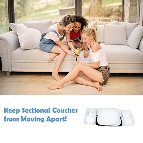Merrian Living Sectional Couch Connector, Sofa Interlocking Connector, 4 Pcs Pack, Couch Replacement Parts, Flush Mount Bracket With Screws. #TOP3