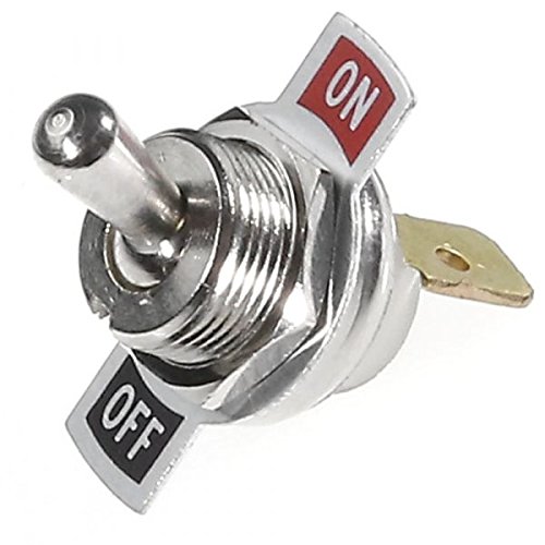 Interrupteur marche-arrêt débroussailleuse, tronçonneuse, une cosse