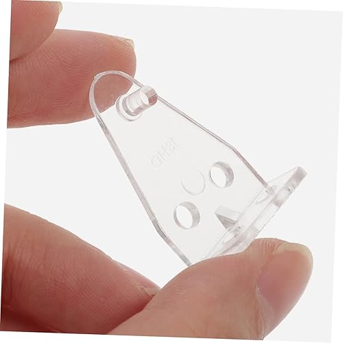 Miniatura 4 de SOLUSTRE Soportes de sujeción para persianas, 20 piezas, soporte para persiana, soporte de cortina, soporte de plástico, mini persianas, soporte