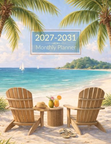 2027-2031 Monthly Planner: 5 Year From January 2027 To December 2031 image 2