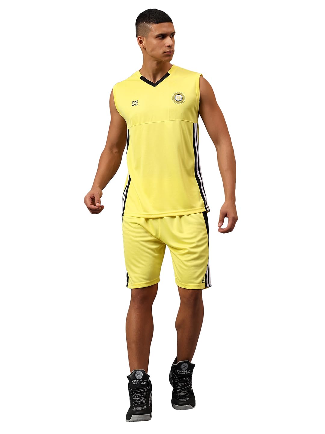 Vector X VBB-100 Sleeveless Jersey & Shorts Set at ₹377 – Amazon