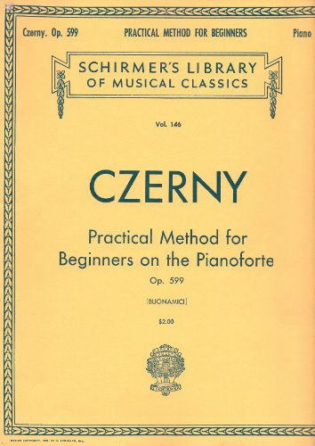 Czerny: Practical method for Beginners on the P... B002F8LSDI Book Cover