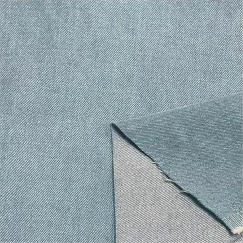 Tissu denim en coton respirant et doux au drapé parfait