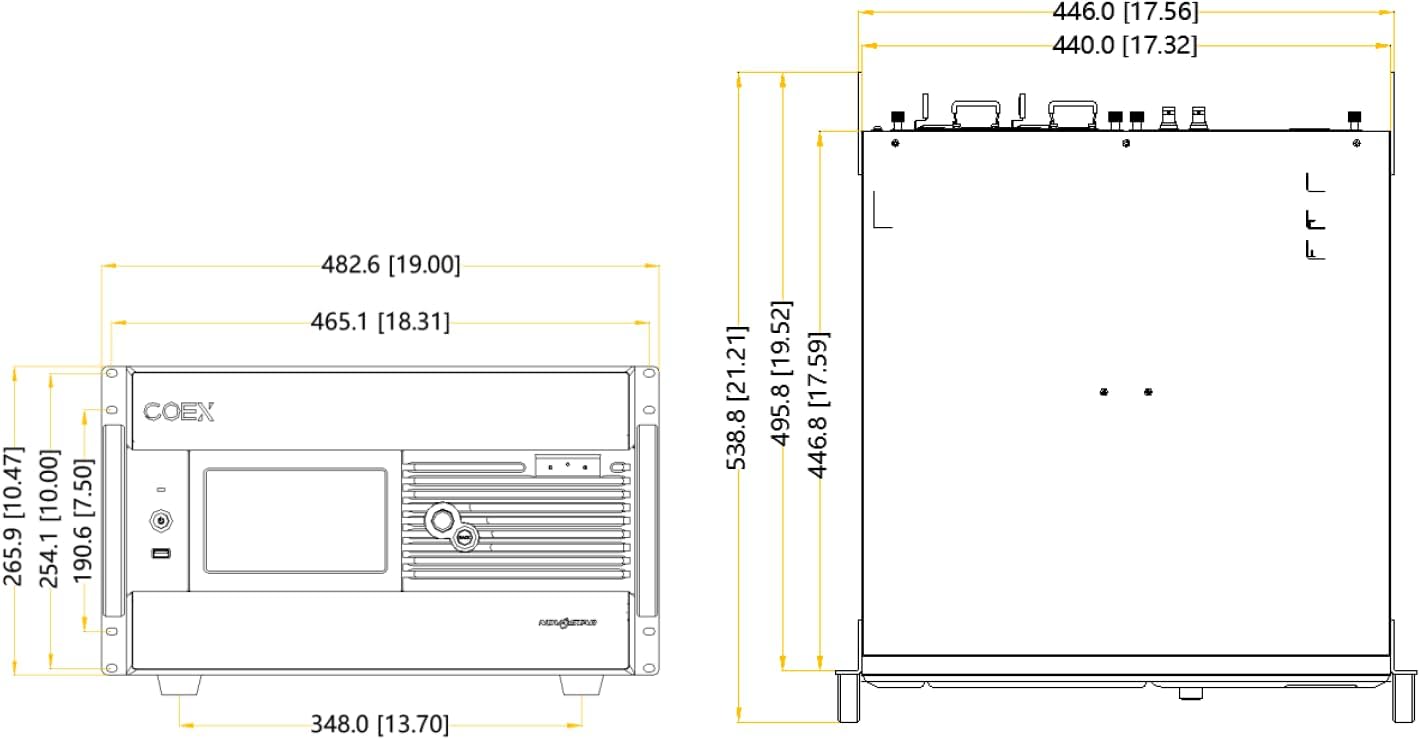 MX6000 Pro LED Display 8K All-in-one Controller Video Processor MX6000 Pro (Chassis only)