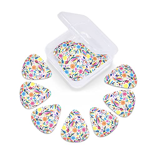 Ensemble de 12 médiators de guitare mexicains Otomi Animals pour guitare acoustique, guitare électrique, contrebasse… - Les Beatles, Paul McCartney, John Lennon, RIngo Starr, George Harrison Ensemble de 12 médiators de guitare mexicains Otomi Animals pour guitare acoustique, guitare électrique, contrebasse… – Image 7