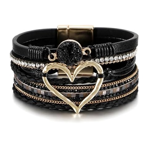 Fesciory Leopard Print Leather Bracelet Cover