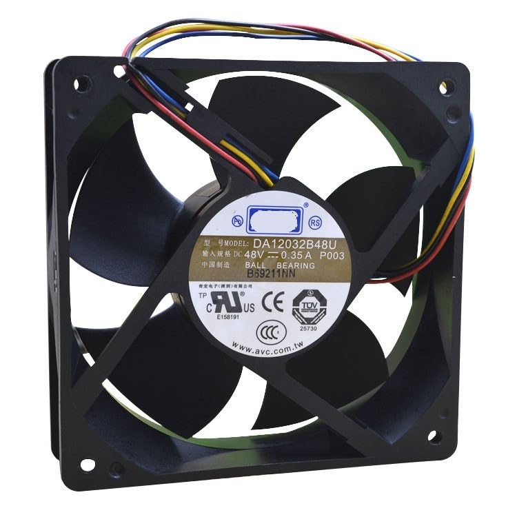 DA12032B48U 120mm 12032 48V 0.35A Dual Ball Bearing Fan for Inverter