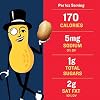 PLANTERS Peanuts, Lightly Salted Peanuts, Dry Roasted, Snacks for Adults, (6 ct Pack, 2.2 lb Containers)