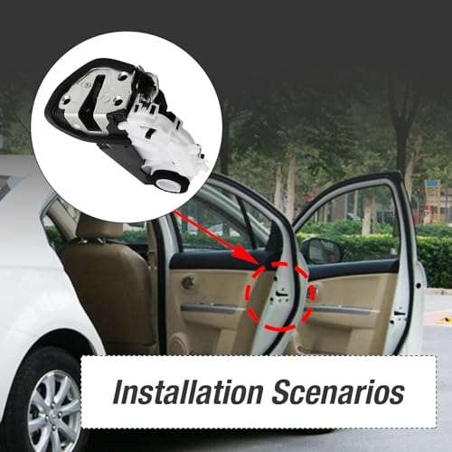 Image of UOIENRT Power Door Lock Actuator Replacement for Honda Accord Rear Right 2013 2014 2015 2016 2017, 72610-T0A-A11, 72221A