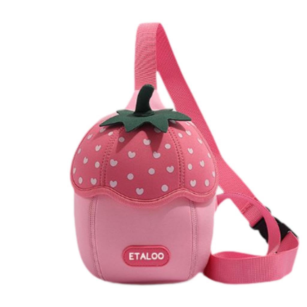 Kids Crossbody Bag Cute Small Pouch Children Shoulder Bag for Vacation Beach Pink-image-16